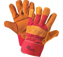 Спилковые перчатки комбинированные Авангард. Профессиональная экипировка Русские львы 043859