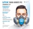 Респиратор в комплекте с фильтрами UNIX 1000 А1В1Е1 с Р2, 3 рост 102-027-0080 3