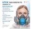 Респиратор в комплекте с фильтрами UNIX 1000 А1В1Е1К1 с Р2, 3 рост 102-027-0086 3