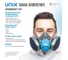 Респиратор в комплекте с фильтрами UNIX 1000 А1В1Е1К1, 2 рост 102-027-0076 3