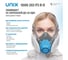 Респиратор в комплекте с фильтрами UNIX 1000 203 Р3 R D, 2 рост 102-027-0124 3