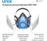 Респиратор в комплекте с фильтрами UNIX 1000 203 Р3 R D, 2 рост 102-027-0124 6