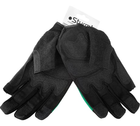 Мужские перчатки с обрезанными большим и указательным пальцами, на липучке Sturm р.L 8054-04-L