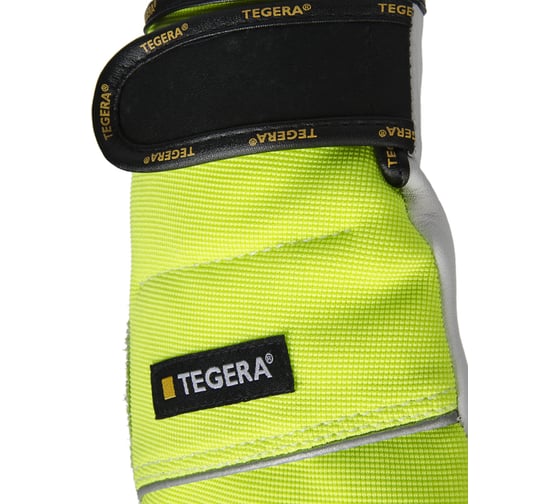 Перчатки для работы с цепной пилой TEGERA 951, лицевая воловья кожа, р.11 951-11