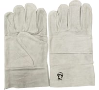 Защитные цельноспилковые особопрочные перчатки NORM серые P2004