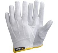 Перчатки TEGERA 8127, поликоттон, виниловые точки, р. 8 8127-8