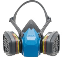 Респиратор в комплекте с фильтрами UNIX 1100 А2В2Е2 с Р2, 3 рост 102-027-0134