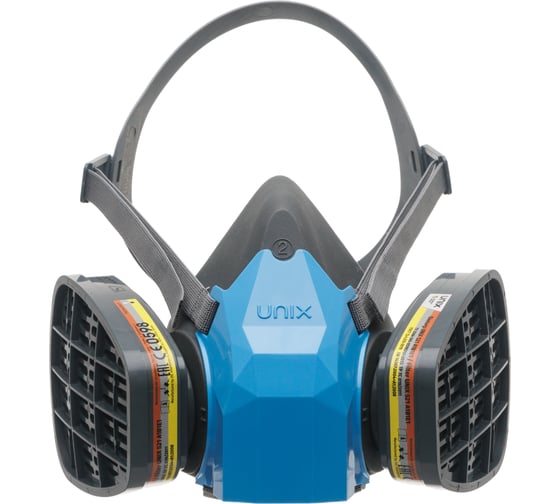 Респиратор в комплекте с фильтрами UNIX 1100 А1В1Е1, 2 рост 102-027-0130