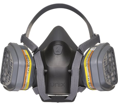 Респиратор в комплекте с фильтрами UNIX 2100 А2В2Е2 с Р2, 2 рост 102-027-0160