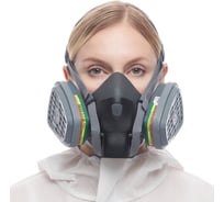 Респиратор в комплекте с фильтрами UNIX 2100 А1В1Е1К1 с Р2, 3 рост 102-027-0152