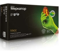 Профессиональные нитриловые перчатки gogrip, зеленые, размер XL, 25 пар RP30029005_0001 25669761