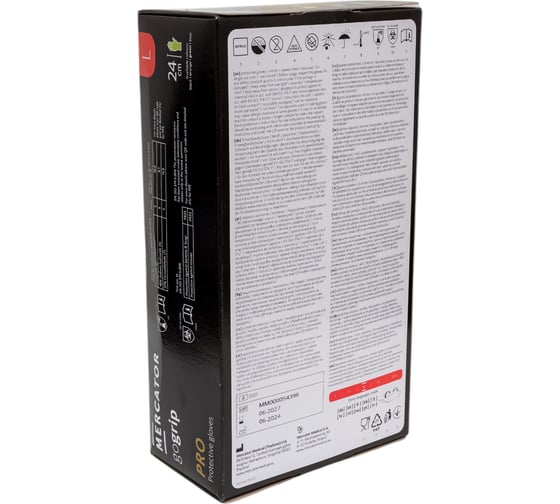 Профессиональные нитриловые перчатки gogrip, зеленые, размер L, 25 пар RP30029004_0001