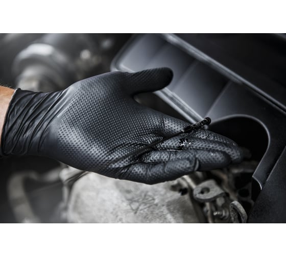 Профессиональные нитриловые перчатки gogrip, черные, размер L, 25 пар RP30023004_0001