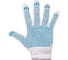 Перчатки Dollex х/б, с ПВХ, 4 нити, 10 класс, р. XL, белые, 100 пар 100PVX-4W 1