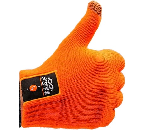 Сенсорные перчатки с гарнитурой Bluetooth р. S оранжевые Dress Cote TALKERS 1-8-012