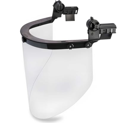 Защитный лицевой щиток с креплением на каске РОСОМЗ КБТ ВИЗИОН TITAN 04390