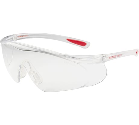 Защитные открытые очки РОСОМЗ О55 HAMMER PROFI super PC 15530
