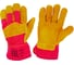 Перчатки Optima спилковые, желтые, утепленные HBC-027 &HBC-027_0 1