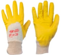 Перчатки садовника KWB хлопок, влагоустойчивые, XL 9319-40