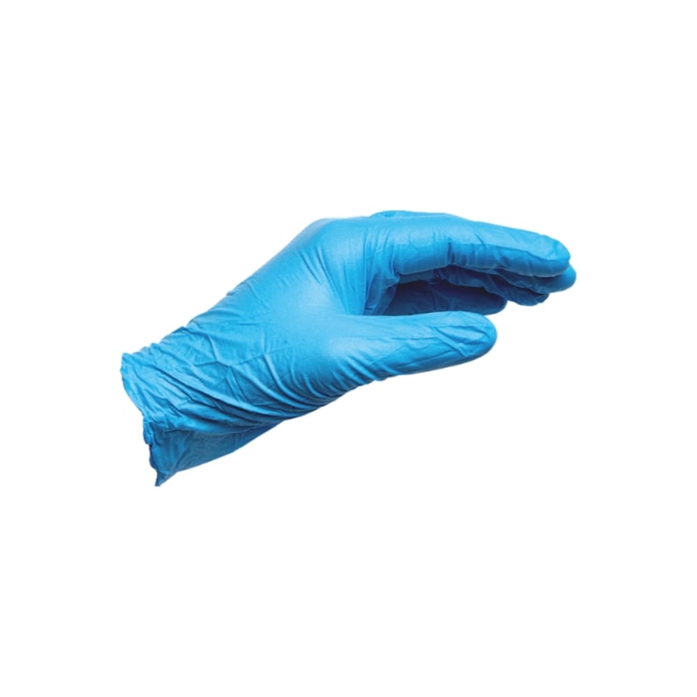 Одноразовые нитриловые перчатки Wurth синие, р. L, 100 шт .