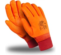 Перчатки Manipula Specialist НОРДИК РП WG-787, резинка, оранжевый флюорисцентный Пер 752/11