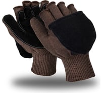 Полуперчатки Manipula Specialist ЭВЕНЫ WG-795 шерсть/акрил, Shelter Micro 60, спилок Пер 742/9