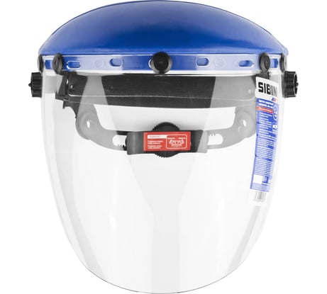 Защитный лицевой щиток СИБИН храповый механизм 11086