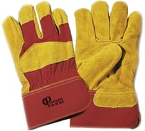 Спилковые комбинированные утеплённые перчатки ТРАКТ РУССКИЕ ЛЬВЫ размер 11 ПЕР287011