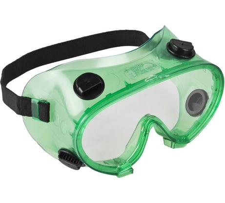 Защитные очки закрытого типа с непрямой вентиляцией (поликарбонатная линза) Зубр МАСТЕР 11026