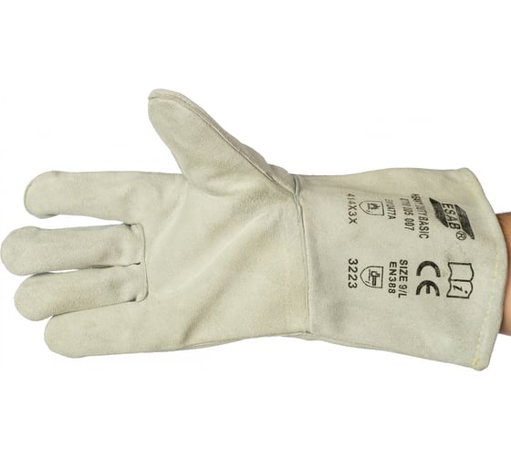 Спилковые краги с подкладкой ESAB Heavy Duty BASIC 9L СВ000008903