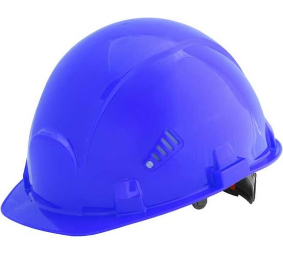 Каска РОСОМЗ СОМЗ-55 ВИЗИОН RAPID синяя, с очками О15 HAMMER ACTIVE plus 78718+11530/1