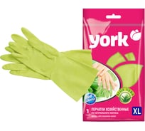 Резиновые перчатки с экстрактом YORK Алоэ р. XL 092290