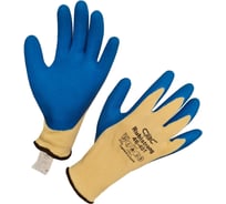 Перчатки "Рубистронг" полиэфирные с рельефным покрытием из натурального латекса, 13 класс, 1 пара, размер 9 СВС 46-401_9