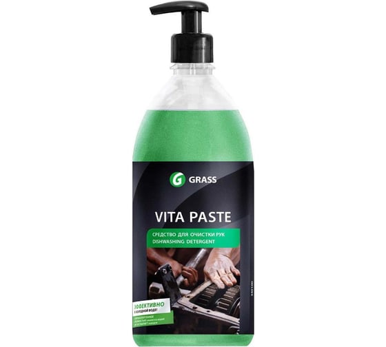 Средство для очистки кожи рук от сильных загрязнений 1 л Grass Vita Paste 211701