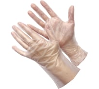 Перчатки GWARD DELTAGRIP TPE прозрачные из термопластэластомера, р. М 1000 пар TPE/М
