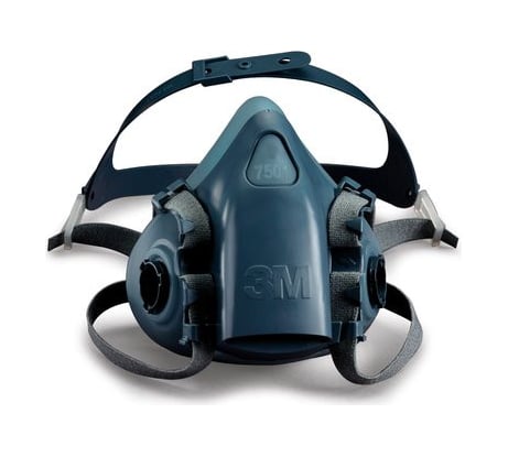 Полумаска 7500 под сменные патроны с байонетным креплением 3М РЕС040