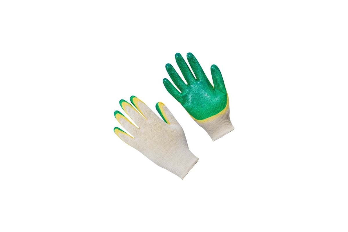  перчатки с латексным покрытием ВОЛАТ размер 8, 20 штук .