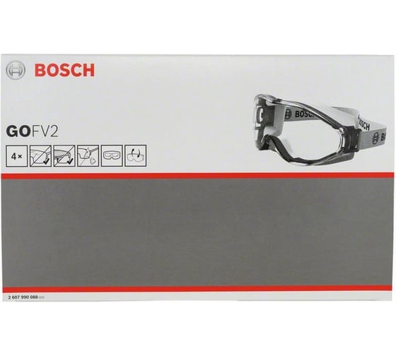 Защитные очки Bosch GO F 2.607.990.088
