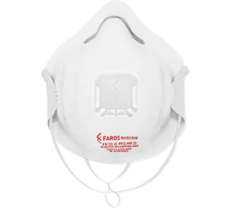 Респиратор FAROS HYGIENE FR 3310 STANDART, FFP3 NR D, с клапаном Рес 228