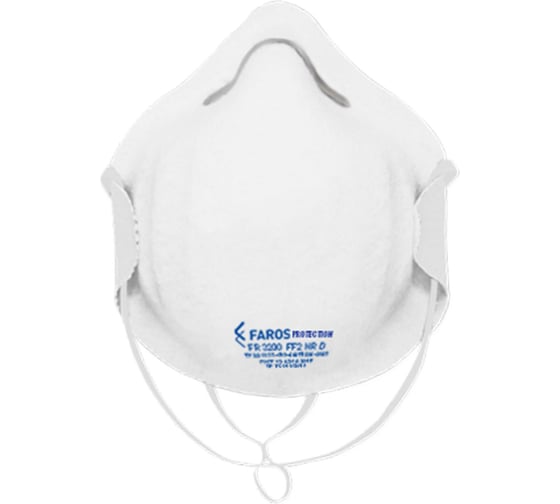 Респиратор FAROS HYGIENE FR 3200 STANDART, FFP2 NR D Рес 226 1