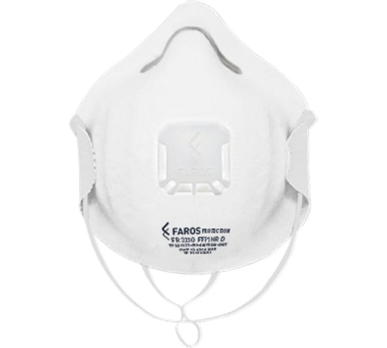Респиратор FAROS HYGIENE FR 3110 STANDART, FFP1 NR D, с клапаном Рес 225 1