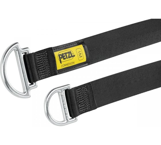 Анкерная стропа Petzl CONNEXION FIXE с двумя точками крепления из кованой стали, 100 см G010AA00