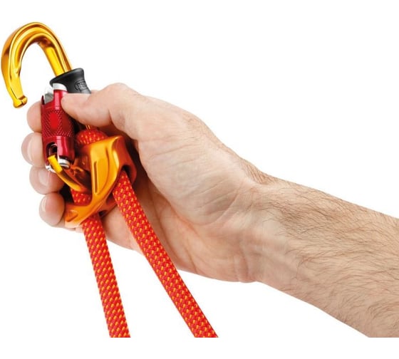 Муфтованный D-образный карабин Petzl Sm'D TWIST-LOCK M39A RL