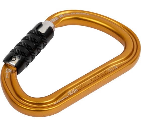Большой грушевидный карабин Petzl WILLIAM TL с широким раскрытием M36A TLY 1
