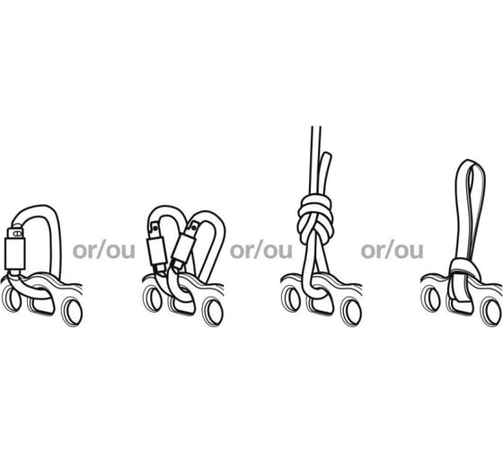 Коннекторная площадка Petzl PAW р. M G063BA00