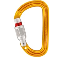 Компактный D-образный муфтованный карабин Petzl Sm'D SL M39A SL