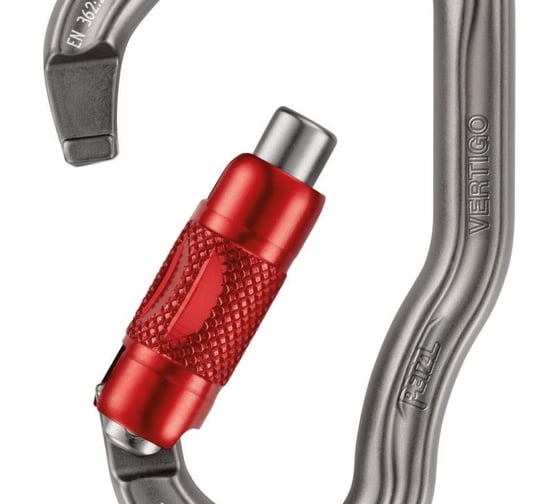 Карабин Petzl VERTIGO TWIST-LOCK для использования на самостраховках M40A RLA