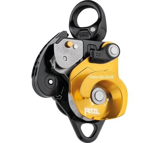 Двойной ролик с блокировкой для полиспастов Petzl TWIN RELEASE P001DA00 1