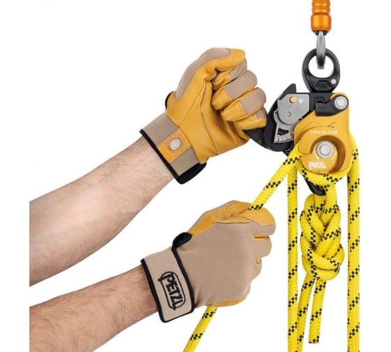 Двойной ролик с блокировкой для полиспастов Petzl TWIN RELEASE P001DA00