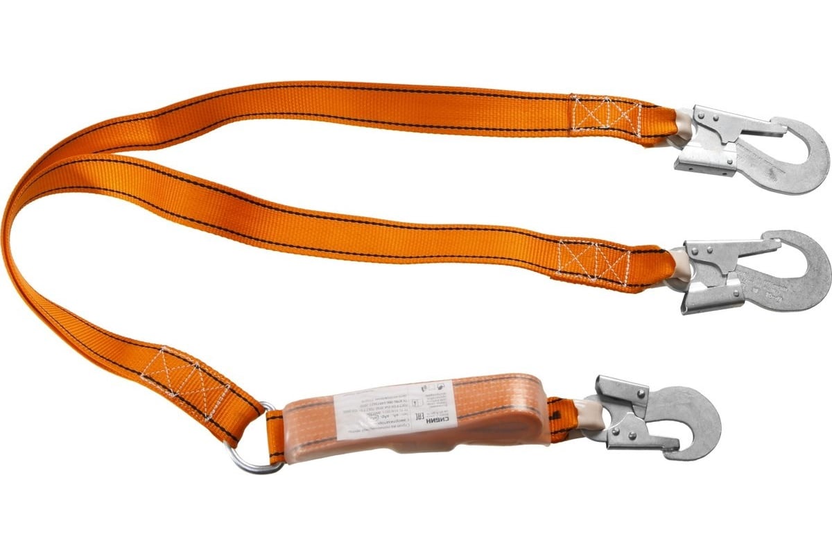 Двухветвевой строп в комбинации с амортизатором СИБИН тип аАд 11574 ...